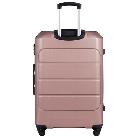 Wings Walizka twarda duża ABS GAN01-L-R.GOLD 97 l