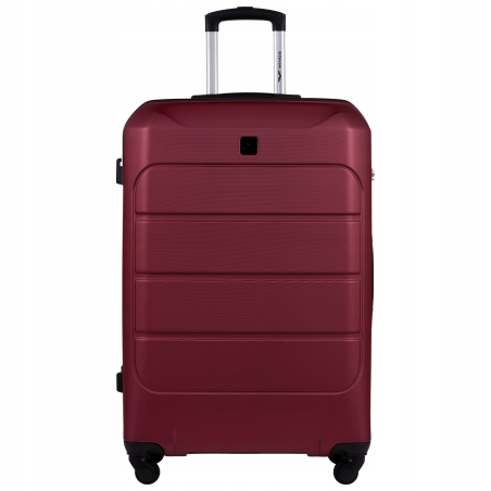 WINGS DUŻA WALIZKA RODZINNA GAN01-L-MAROON 97L