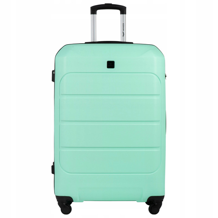 Wings Walizka twarda duża ABS GAN01-L-L.GREEN 97 l