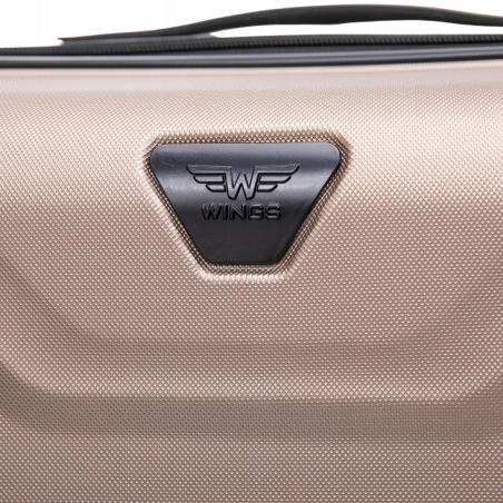 Walizka twarda duża ABS PEA01-L-CHAMPAGNE 97 l