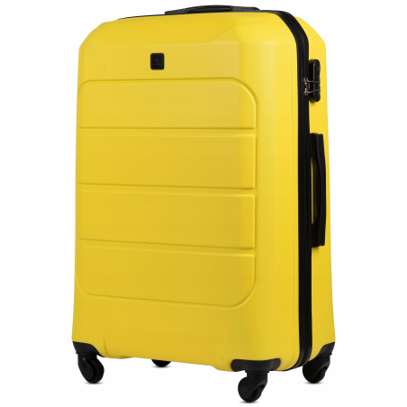 Wings Walizka twarda duża ABS GAN01-L-YELLOW 97 l