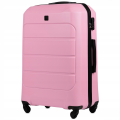 Wings Walizka twarda duża ABS GAN01-L-L.PINK 97 l