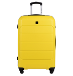 Wings Walizka twarda duża ABS GAN01-L-YELLOW 97 l