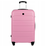 Wings Walizka twarda duża ABS GAN01-L-L.PINK 97 l