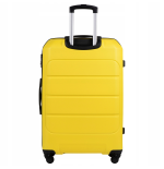 Wings Walizka twarda duża ABS GAN01-L-YELLOW 97 l