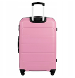 Wings Walizka twarda duża ABS GAN01-L-L.PINK 97 l