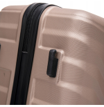 Walizka twarda duża ABS PEA01-L-CHAMPAGNE 97 l