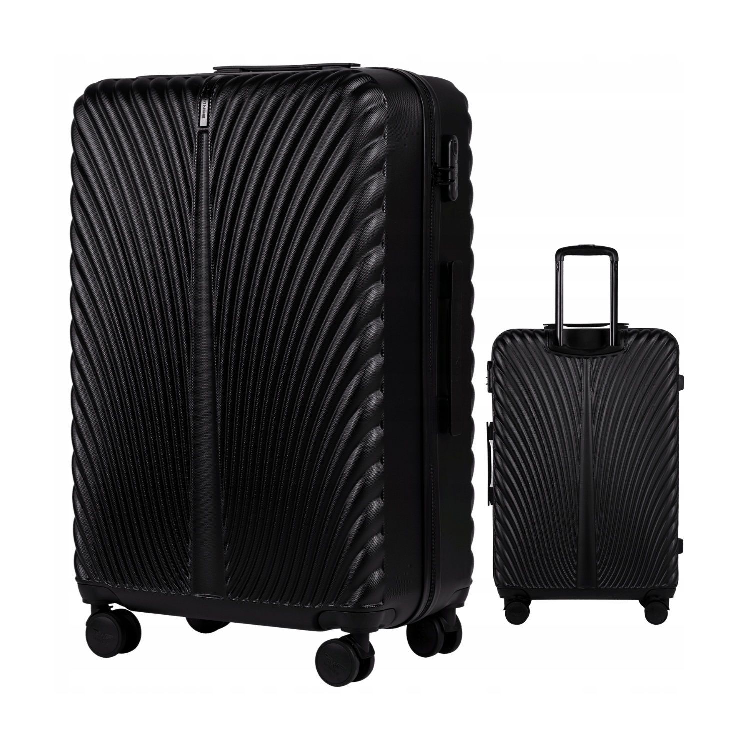 Walizka twarda duża ABS SN120 L BLACK 97 l