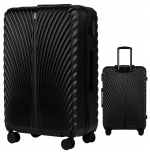 Walizka twarda duża ABS SN120 L BLACK 97 l