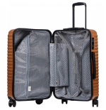 Walizka twarda duża Wings poliwęglan (polikarbonat) PC140 L BLACK 97 l