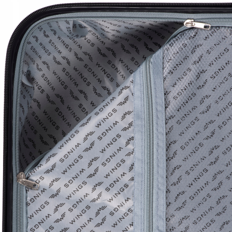 Walizka twarda duża ABS SN120 L BLACK 97 l