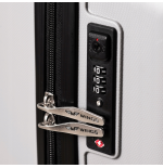 Walizka duża Wings polipropylen DQ181-03 L WHITE PINK 100 l