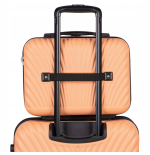 Walizka twarda duża ABS SN120 L BLACK 97 l