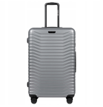 Walizka WINGS twarda duża poliwęglan (polikarbonat) PC140 L SILVER 97 l