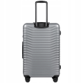 Walizka WINGS twarda duża poliwęglan (polikarbonat) PC140 L SILVER 97 l