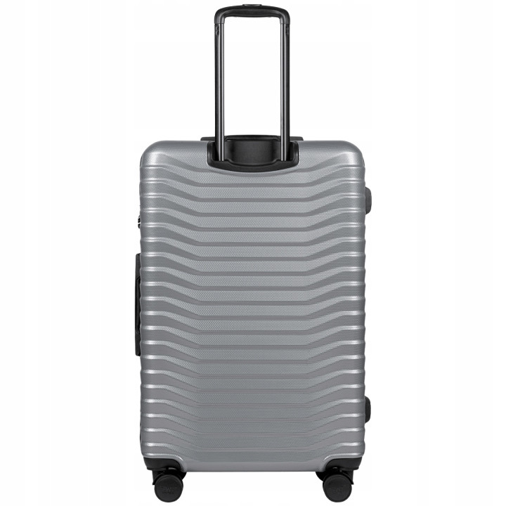 Walizka WINGS twarda duża poliwęglan (polikarbonat) PC140 L SILVER 97 l