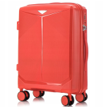 Walizka WINGS duża polipropylen PAPROCKI&BRZOZOWSKI CKT01 S RED 38L
