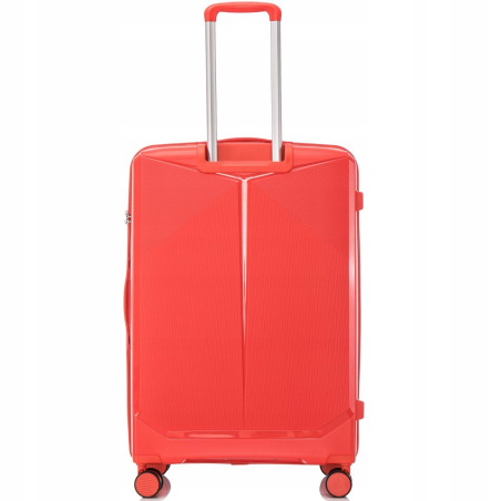 Walizka WINGS duża polipropylen PAPROCKI&BRZOZOWSKI CKT01 L RED 97 l