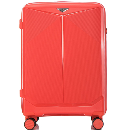 Walizka WINGS duża polipropylen PAPROCKI&BRZOZOWSKI CKT01 M RED 63L