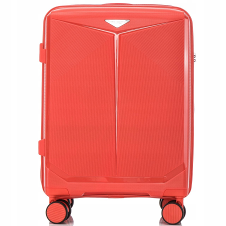 Walizka WINGS duża polipropylen PAPROCKI&BRZOZOWSKI CKT01 S RED 38L