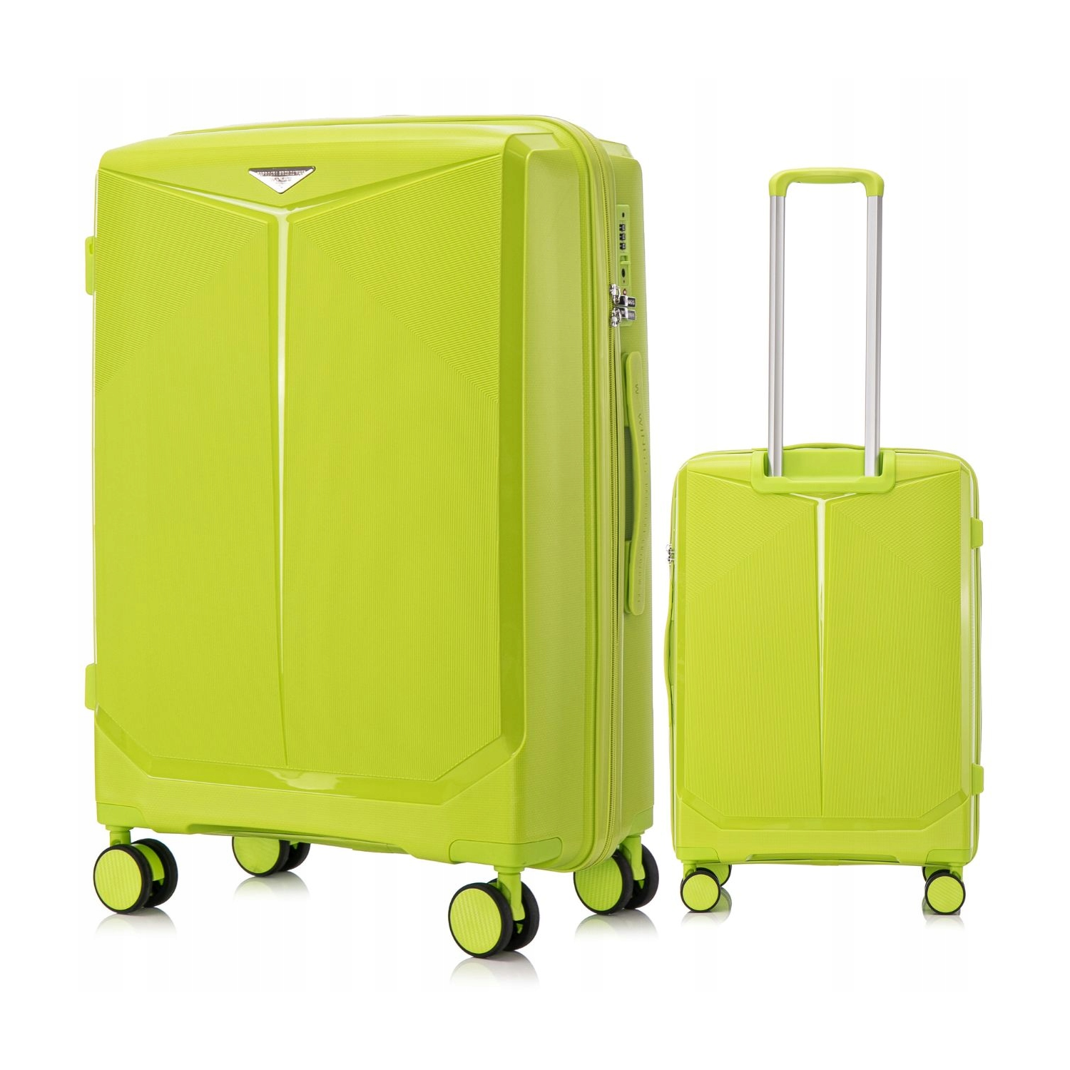 Walizka WINGS duża polipropylen PAPROCKI&BRZOZOWSKI CKT01 M GREEN 63L