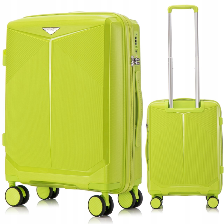 Walizka WINGS duża polipropylen PAPROCKI&BRZOZOWSKI CKT01 S GREEN 38L