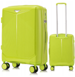 Walizka WINGS duża polipropylen PAPROCKI&BRZOZOWSKI CKT01 S GREEN 38L