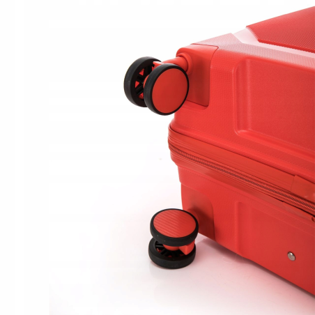 Walizka WINGS duża polipropylen PAPROCKI&BRZOZOWSKI CKT01 M RED 63L