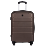 Wings Walizka twarda duża ABS GAN01-L-COFFEE 97 l