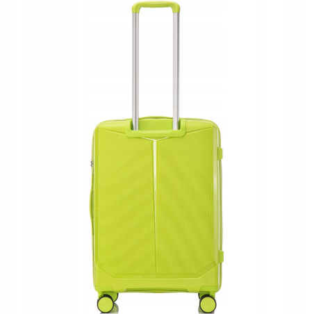 Walizka WINGS duża polipropylen PAPROCKI&BRZOZOWSKI CKT01 M GREEN 63L