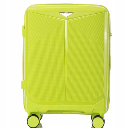 Walizka WINGS duża polipropylen PAPROCKI&BRZOZOWSKI CKT01 S GREEN 38L