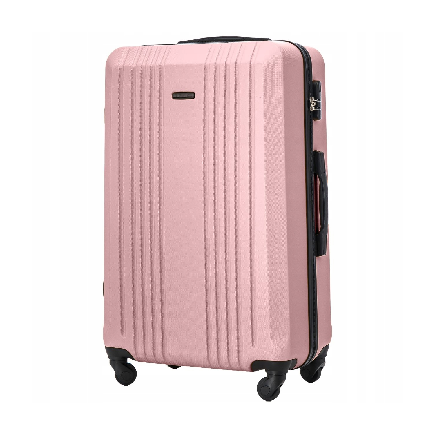 Walizka WINGS twarda duża ABS KST01 L ROSE GOLD 97 l