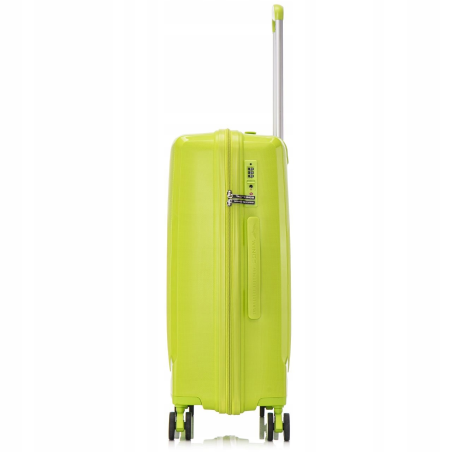 Walizka WINGS duża polipropylen PAPROCKI&BRZOZOWSKI CKT01 M GREEN 63L