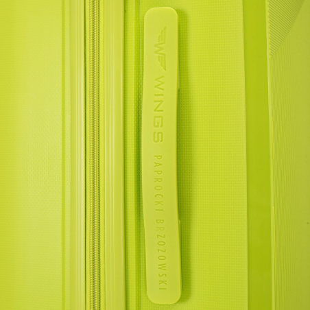 Walizka WINGS duża polipropylen PAPROCKI&BRZOZOWSKI CKT01 M GREEN 63L