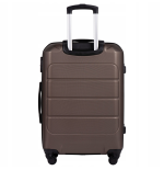 Wings Walizka twarda duża ABS GAN01-L-COFFEE 97 l