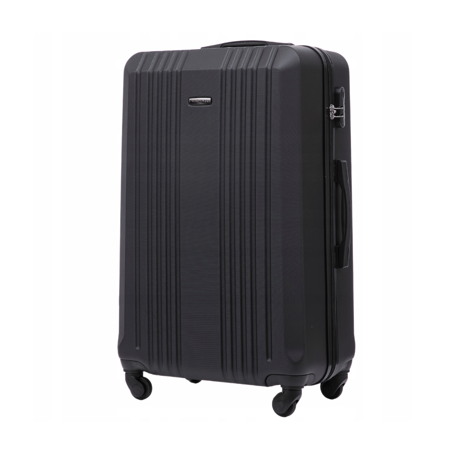 Walizka WINGS twarda duża ABS KST01 L BLACK 97 l