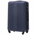 WALIZKA WINGS DUŻA 28" ABS 4 KOŁA KST01 L DARK BLUE 97L BLUE