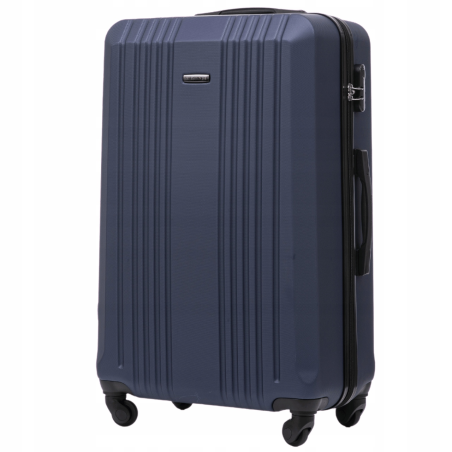 WALIZKA WINGS DUŻA 28" ABS 4 KOŁA KST01 L DARK BLUE 97L BLUE