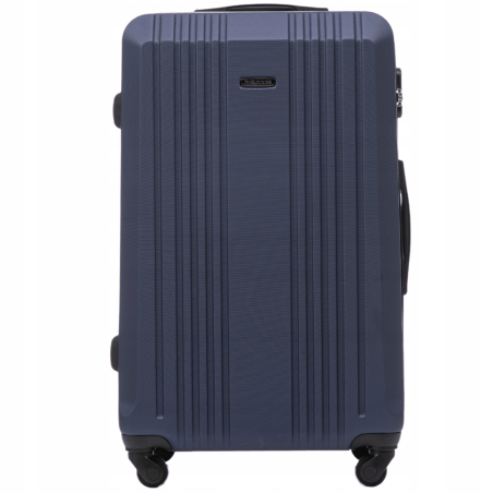 WALIZKA WINGS DUŻA 28" ABS 4 KOŁA KST01 L DARK BLUE 97L BLUE