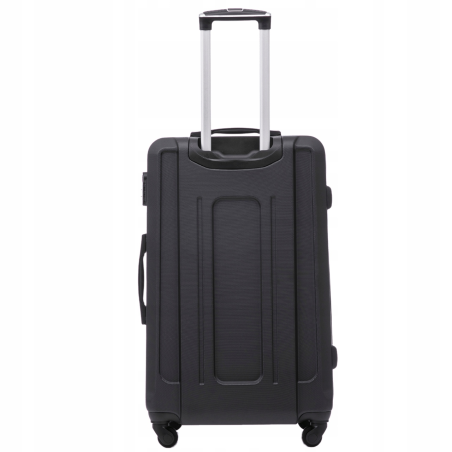 Walizka WINGS twarda duża ABS KST01 L BLACK 97 l