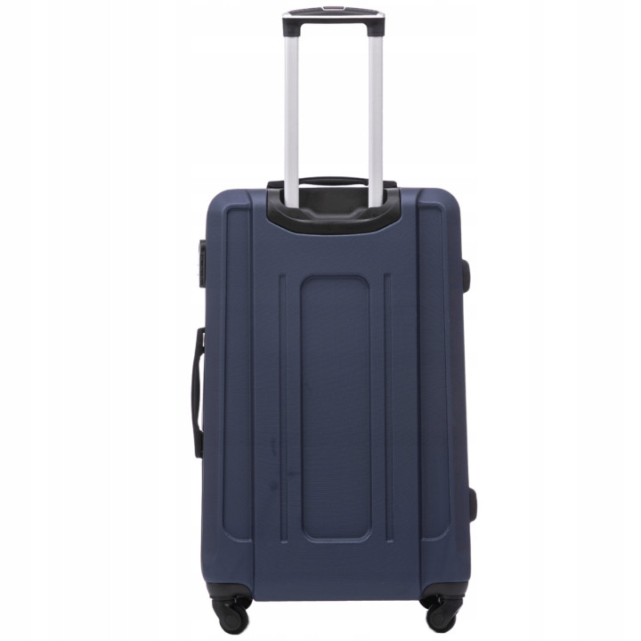 WALIZKA WINGS DUŻA 28" ABS 4 KOŁA KST01 L DARK BLUE 97L BLUE