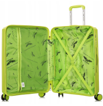 Walizka WINGS duża polipropylen PAPROCKI&BRZOZOWSKI CKT01 M GREEN 63L