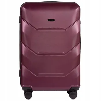 WALIZKA DUŻA POSZERZANA TWARDA WINGS ABS 149 97 l BURGUNDY