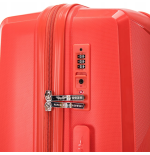 Walizka WINGS duża polipropylen PAPROCKI&BRZOZOWSKI CKT01 S RED 38L