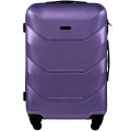 Walizka twarda duża UNLIMITED MGN01 L SILVER PURPLE 97 l