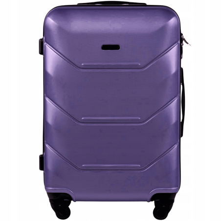 Walizka twarda duża UNLIMITED MGN01 L SILVER PURPLE 97 l