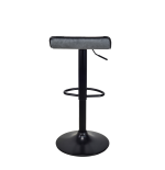 Hoker barowy, kuchenny, VIA VELVET CIEMNOSZARY BL