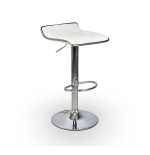 Hoker regulowany, kuchenny, barowy VIA biały Eco