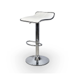 Hoker regulowany, kuchenny, barowy VIA biały Eco