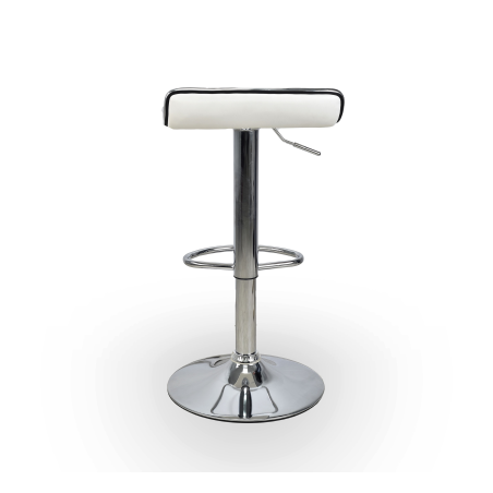 Hoker regulowany, kuchenny, barowy VIA biały Eco